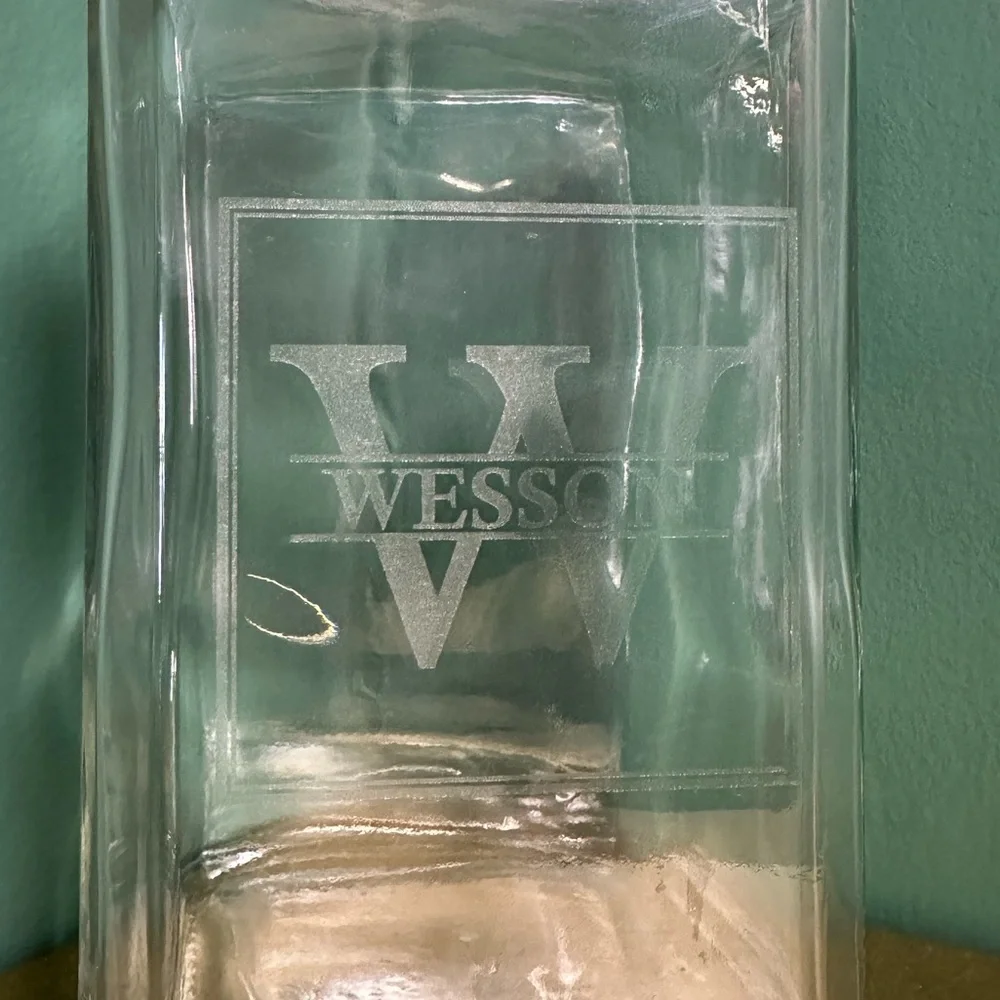 Vintage MCM Wesson Decanter with Stopper